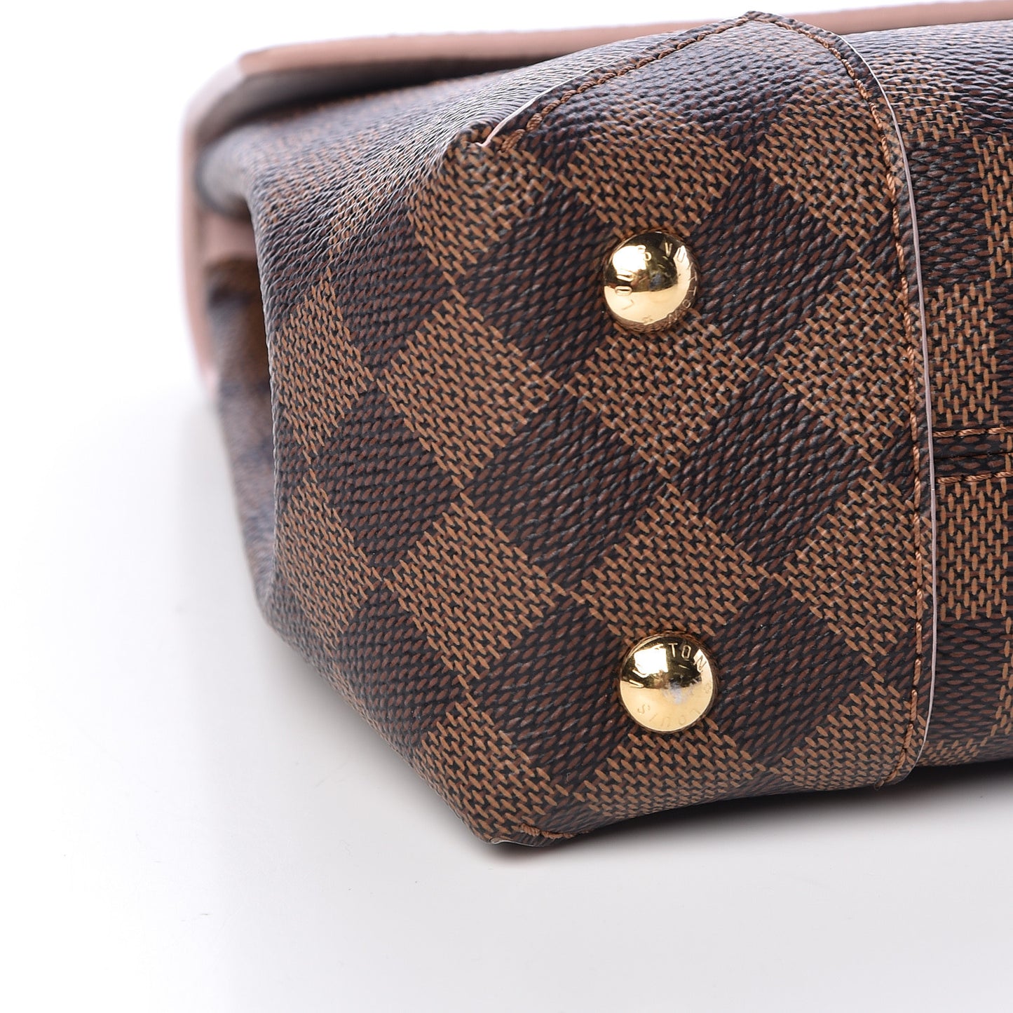 Damier Ebene Caissa Clutch Rose Ballerine