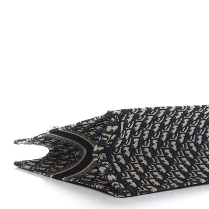 Christian Dior Oblique Book Tote Blue Multicolor 8 of 12