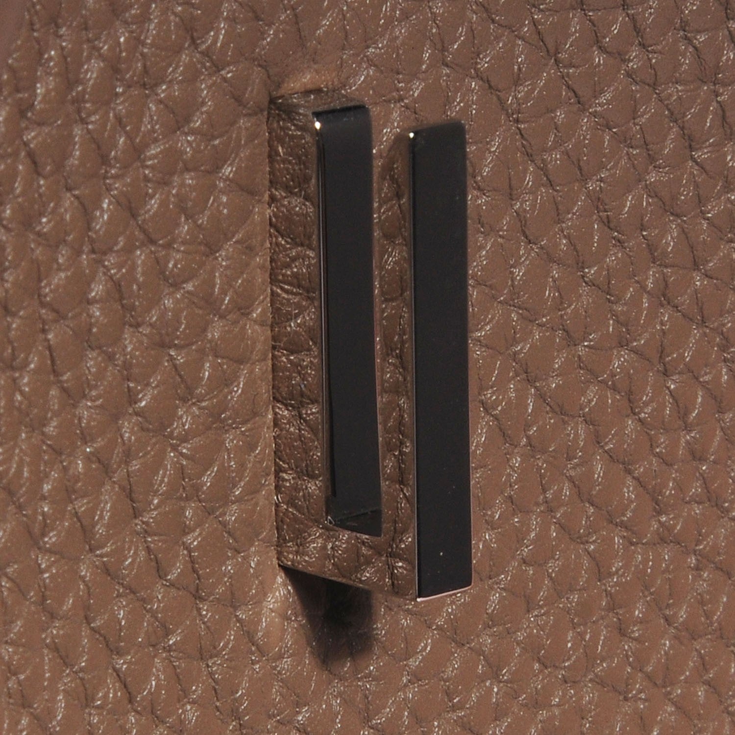 Hermes Taurillon Clemence Birkin 35 Etoupe 8 of 22