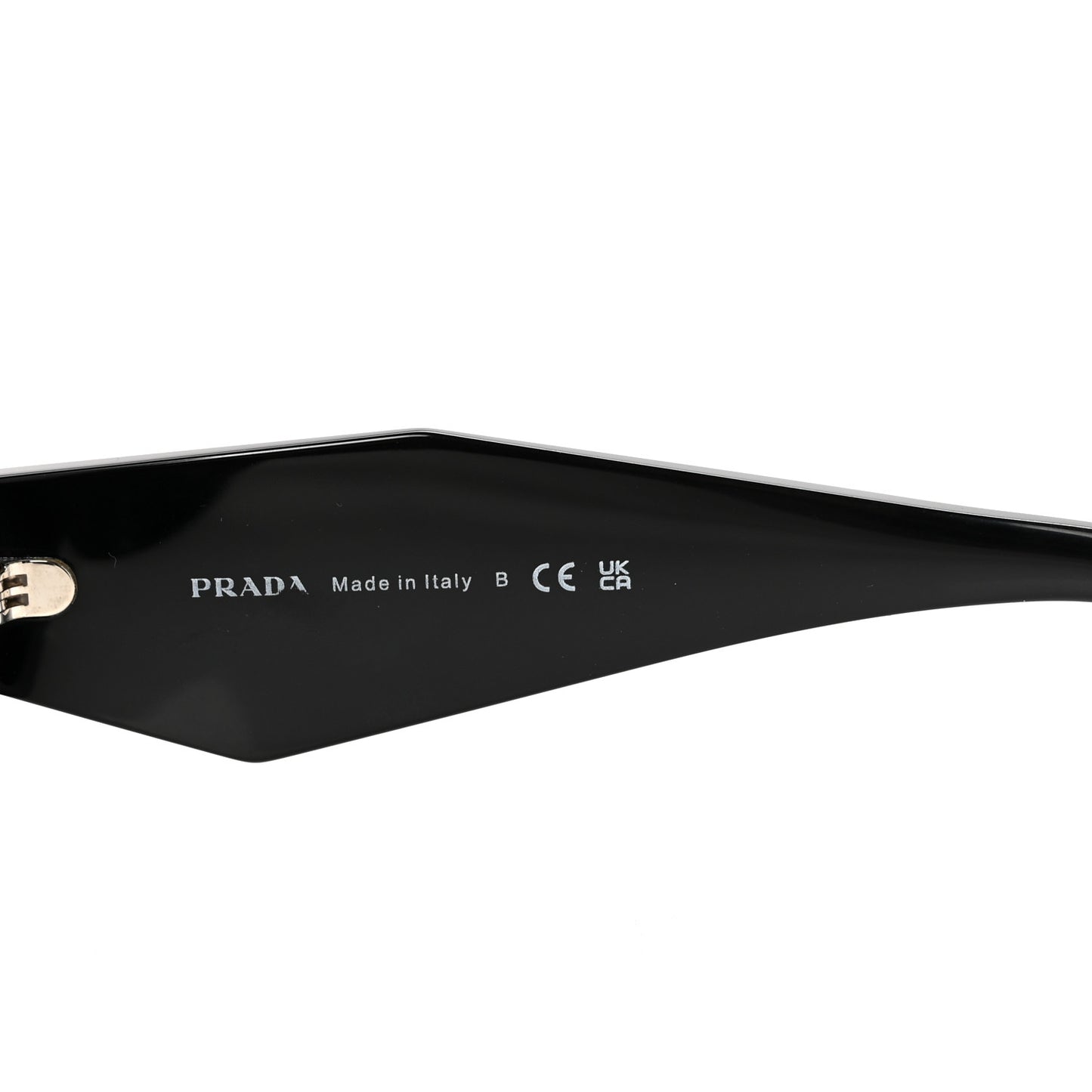Acetate Symbole Sunglasses SPR 17W Black