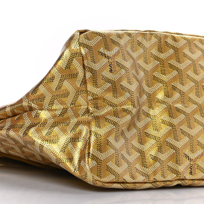 Goyard Goyardine Precious Metals Saint Louis PM Gold 9 of 10