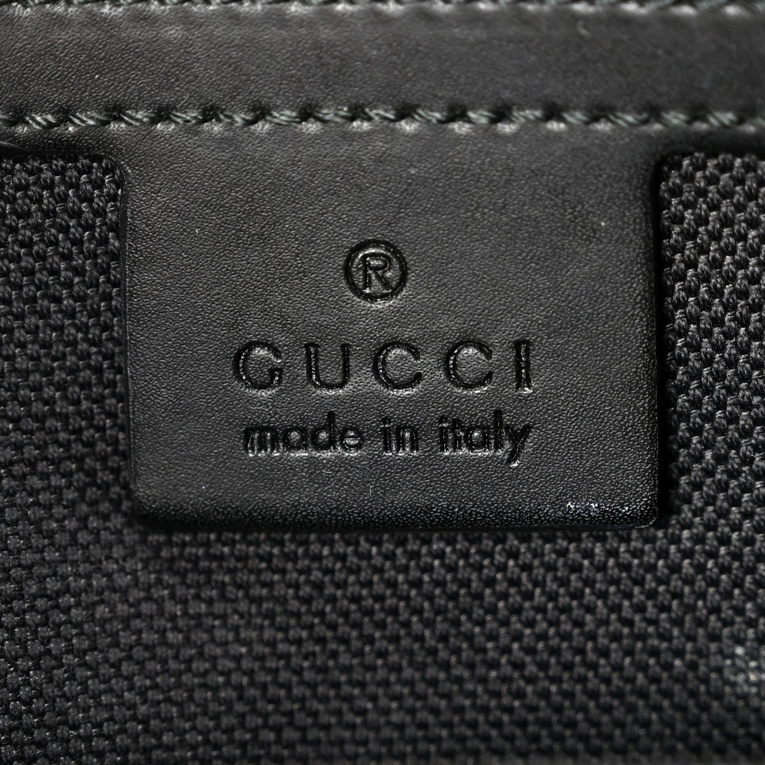Gucci Soft GG Supreme Monogram Web Belt Bag Black Grey 6 of 12