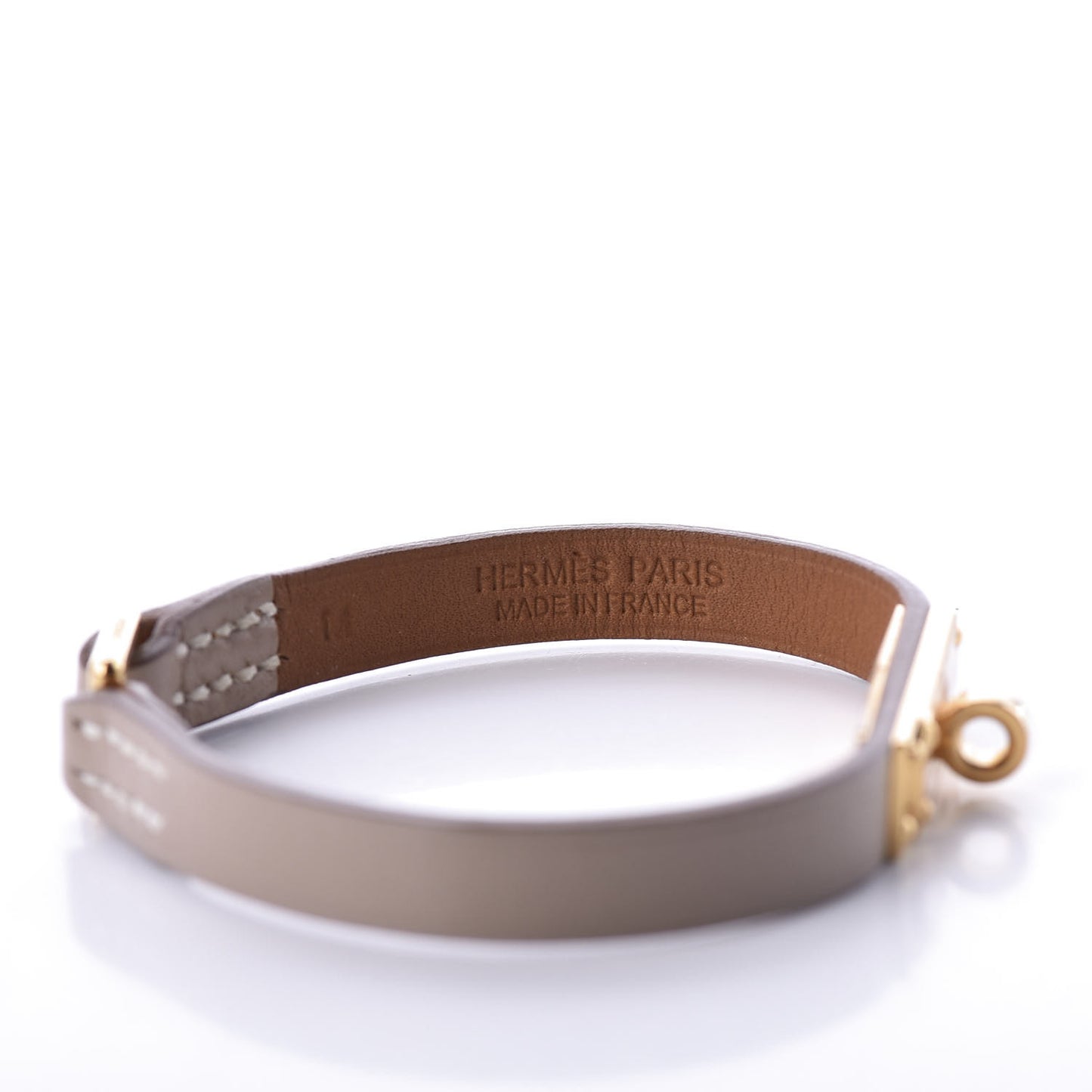 Tadelakt Micro Kelly Bracelet M Argile