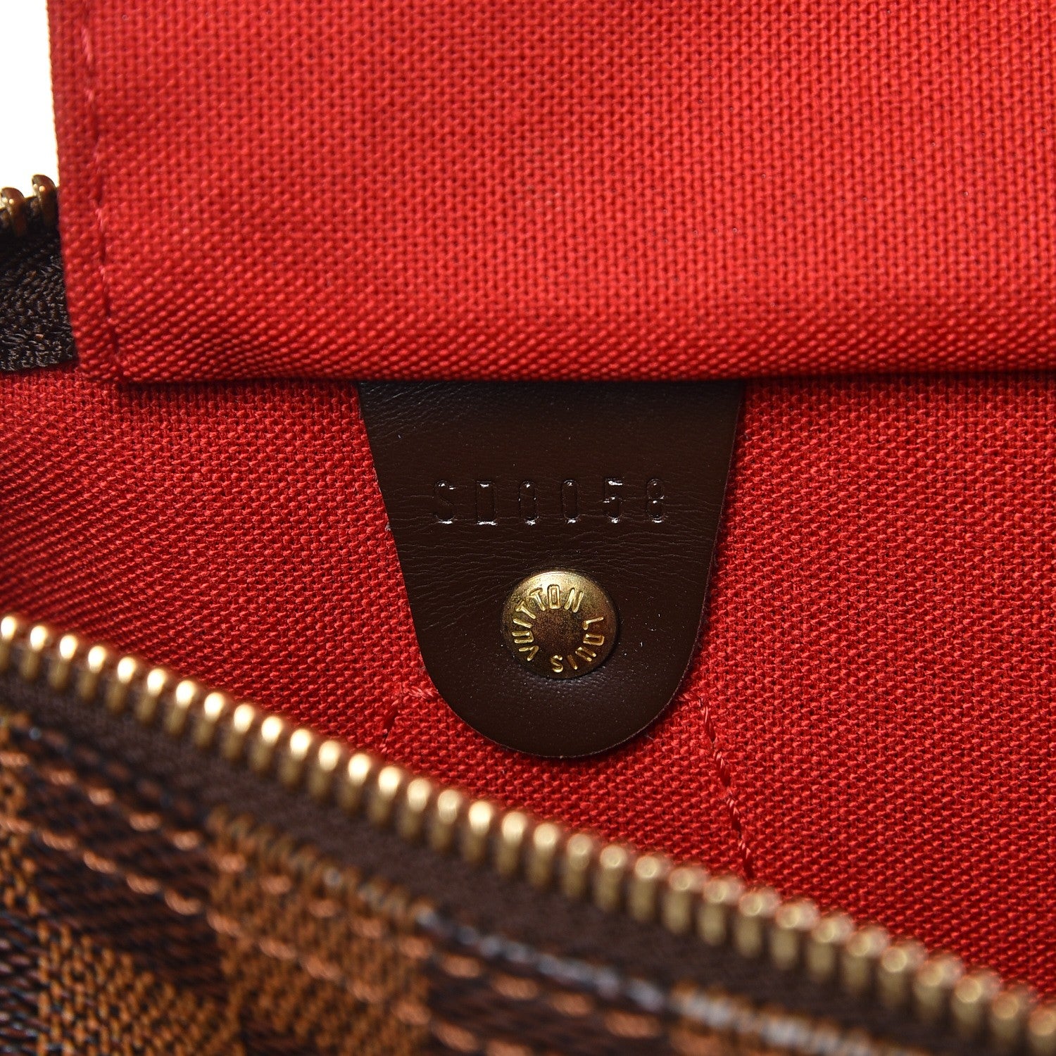 Louis Vuitton Damier Ebene Speedy 30 6 of 7