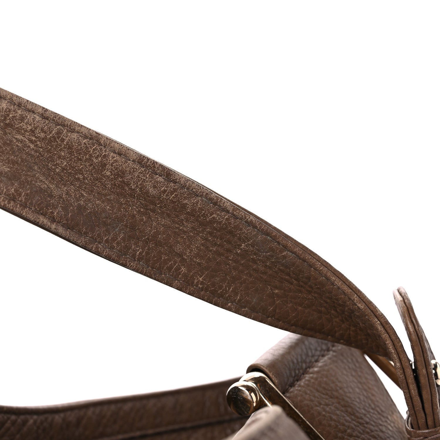Gucci Calfskin Greenwich Medium Shoulder Bag Brown 22 of 24