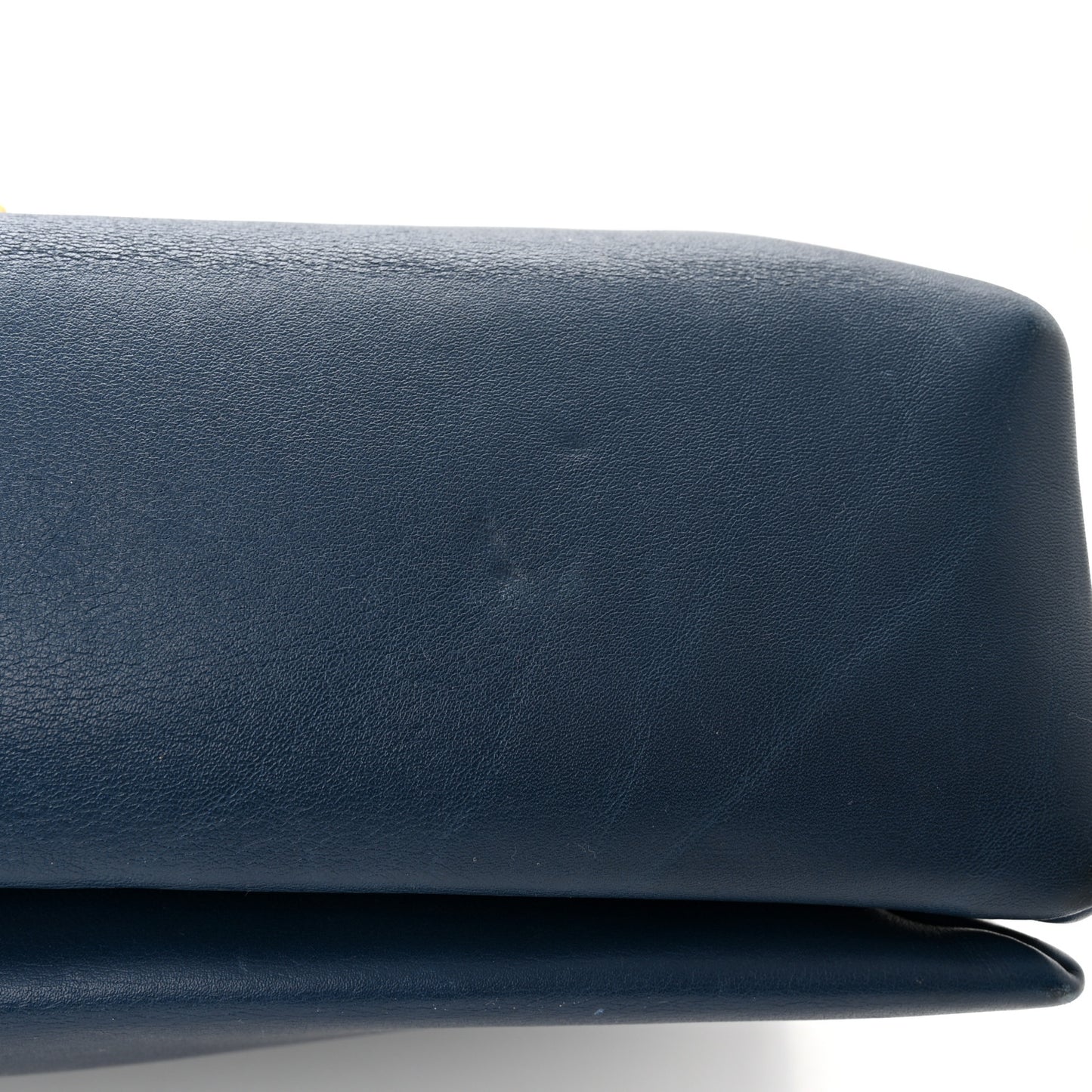 Smooth Calfskin Blade Flap Navy
