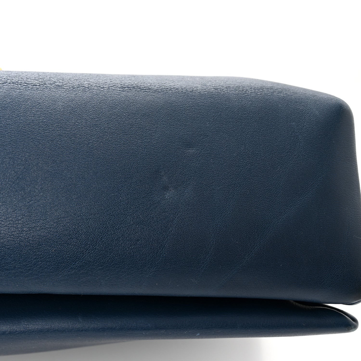 Celine Smooth Calfskin Blade Flap Navy 13 of 15