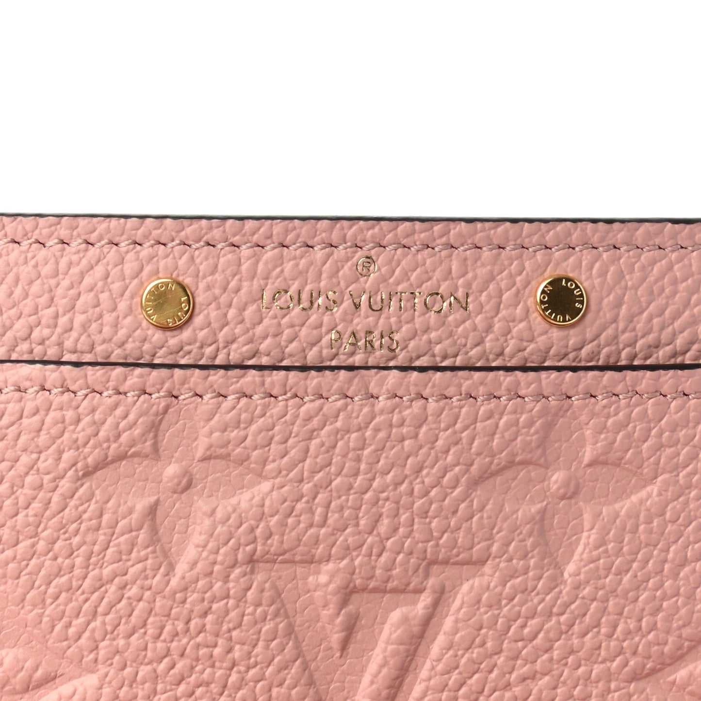 Empreinte Card Holder Rose Poudre