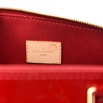 Louis Vuitton Vernis Alma MM Pomme D'Amour 8 of 10