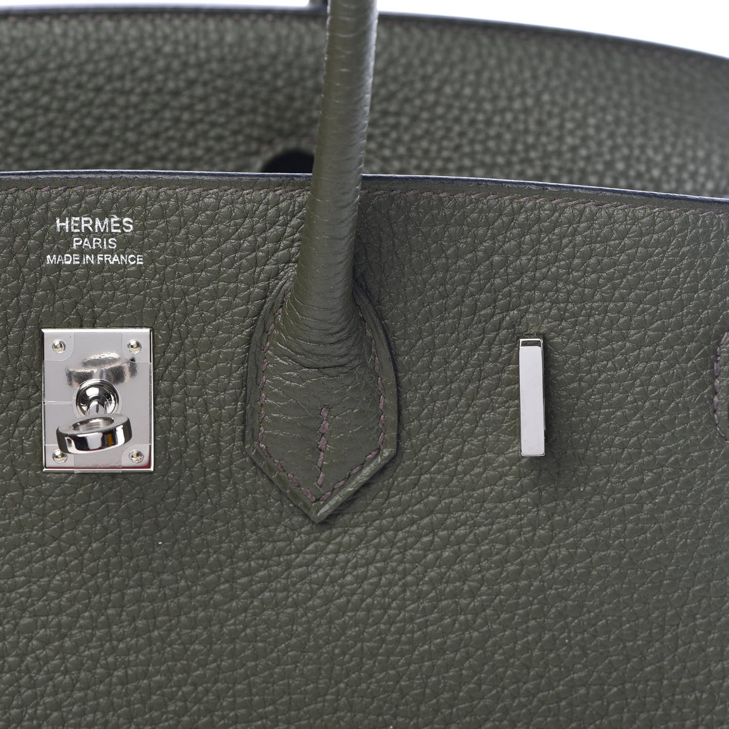 Togo Birkin 25 Vert Olive