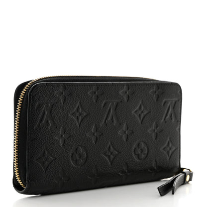 Louis Vuitton Empreinte Zippy Wallet Black 3 of 7