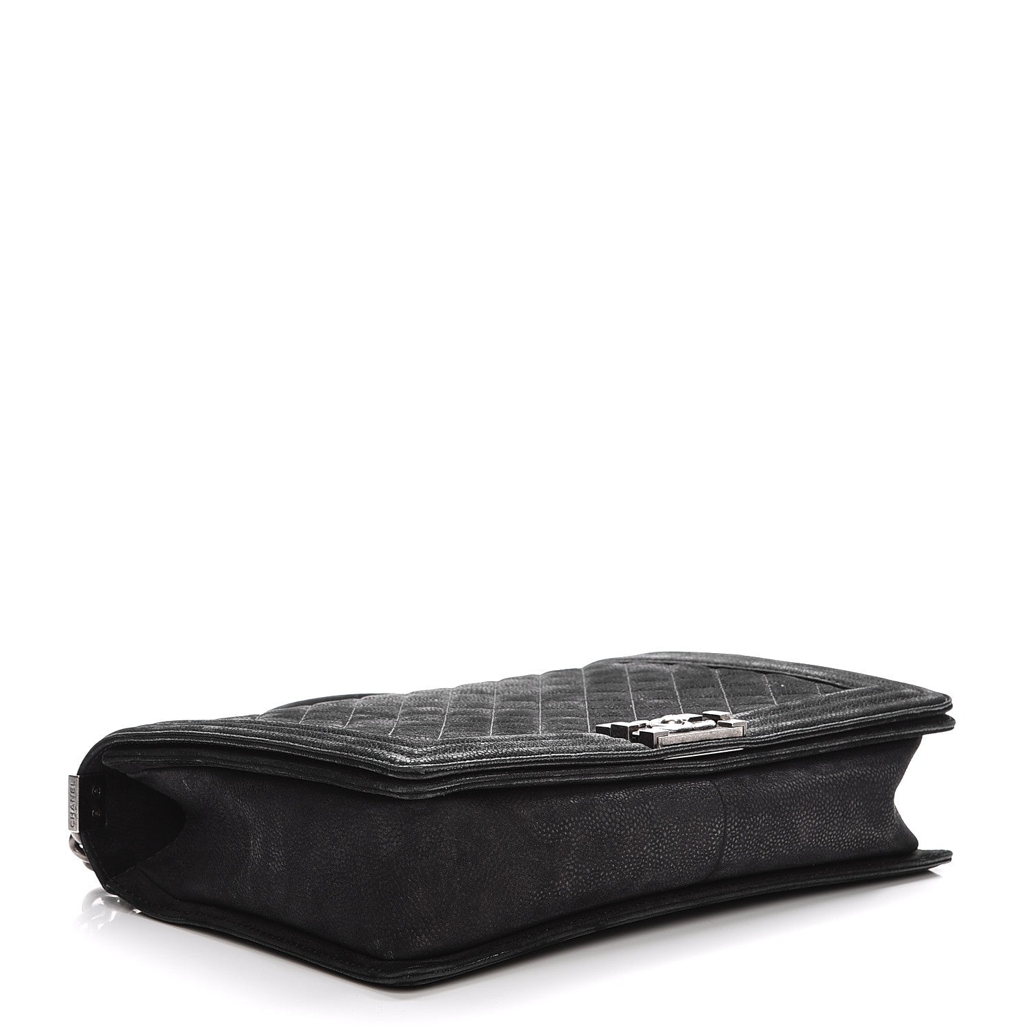 Chanel Iridescent Caviar Quilted Large Boy Flap Black 4 of 16