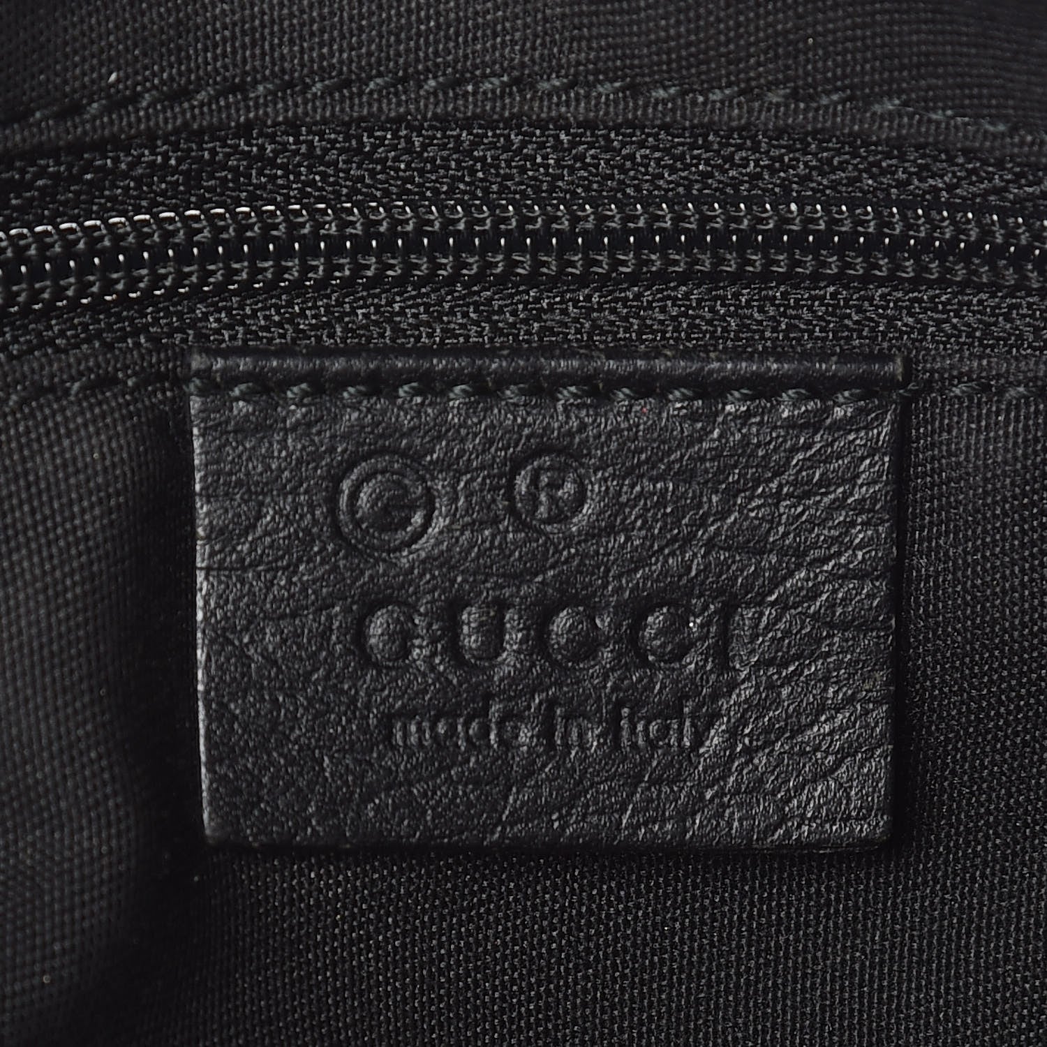 Gucci Suede Guccissima Small Boston Black 6 of 20