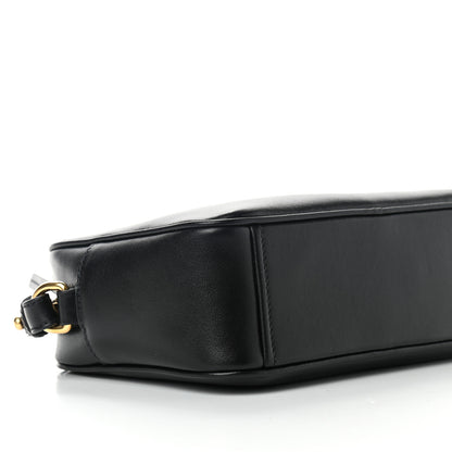 Prada Soft Calfskin Camera Crossbody Bag Black 7 of 8