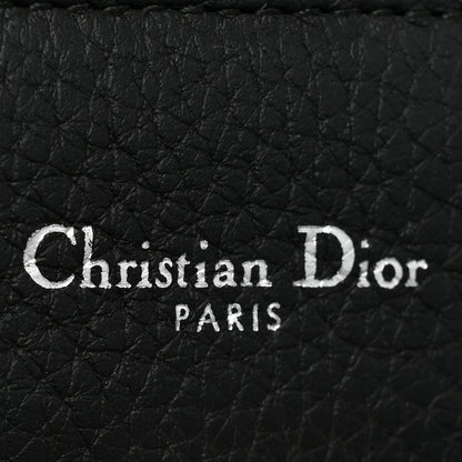 Christian Dior Grained Calfskin Medium Diorever Flap Black 6 of 12