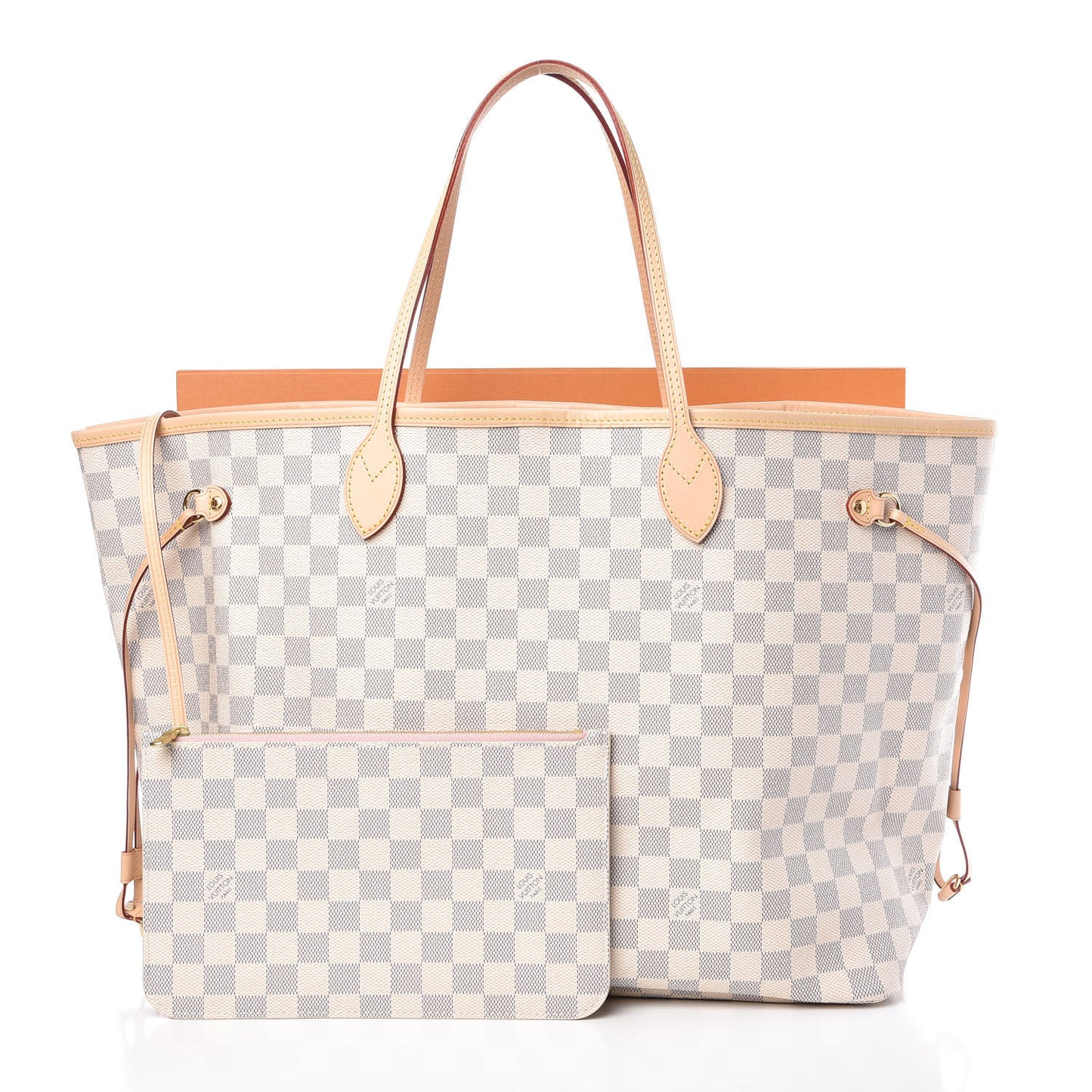 Damier Azur Neo Neverfull GM Rose Ballerine