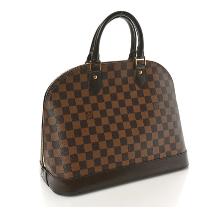 Louis Vuitton Damier Ebene Alma MM 3 of 10