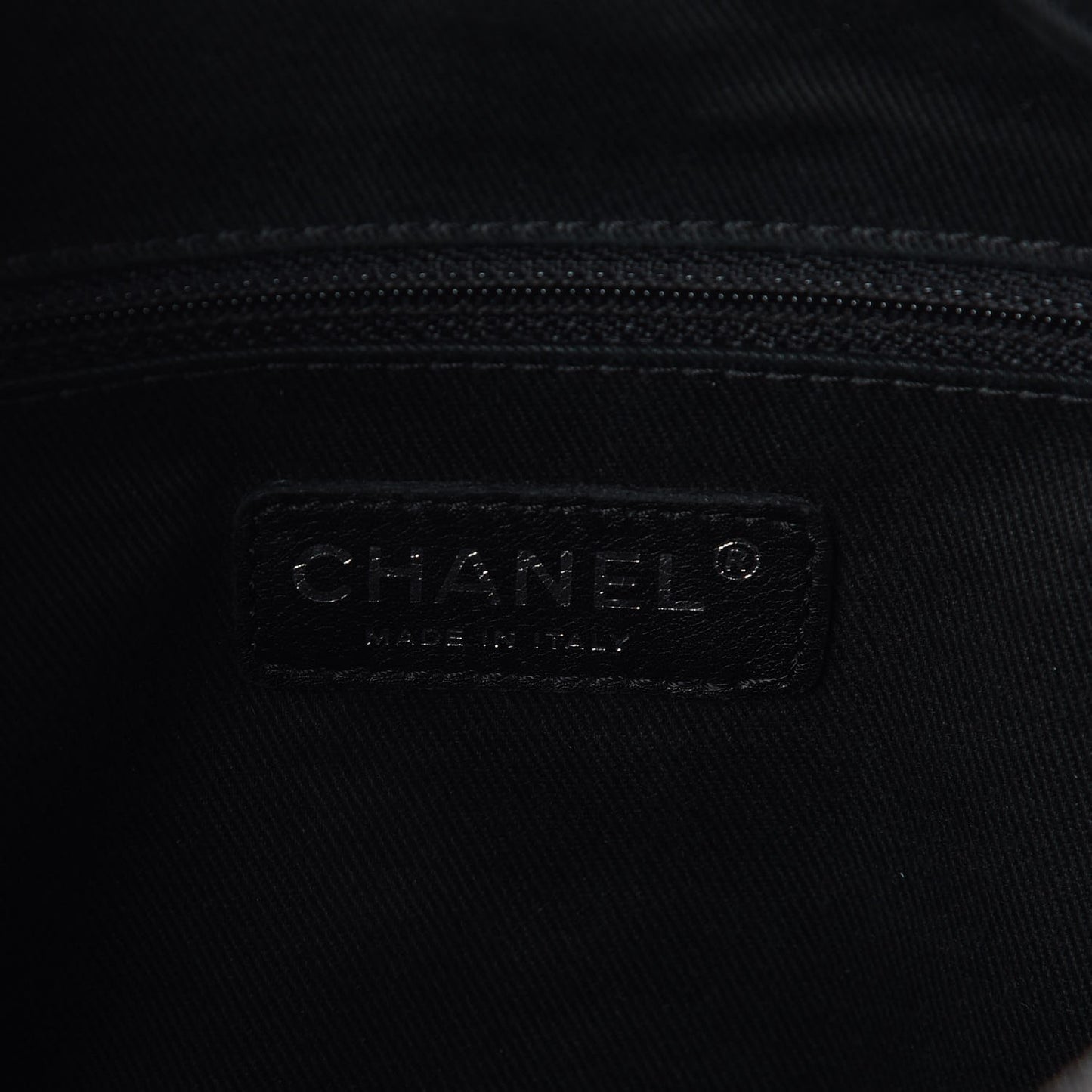 Calfskin Small Diamond Stitch Tote Black