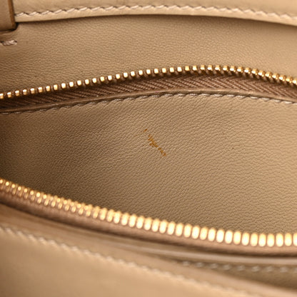 Celine Box Calfskin Medium Classic Box Flap Bag Powder 12 of 21