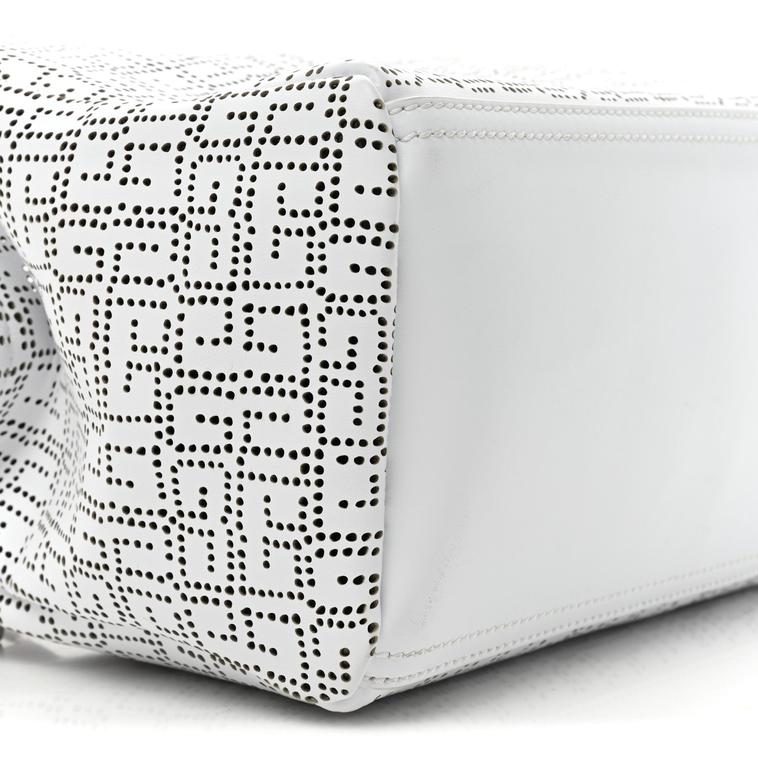 Givenchy Lambskin Perforated Small Pandora Ivory 9 of 11
