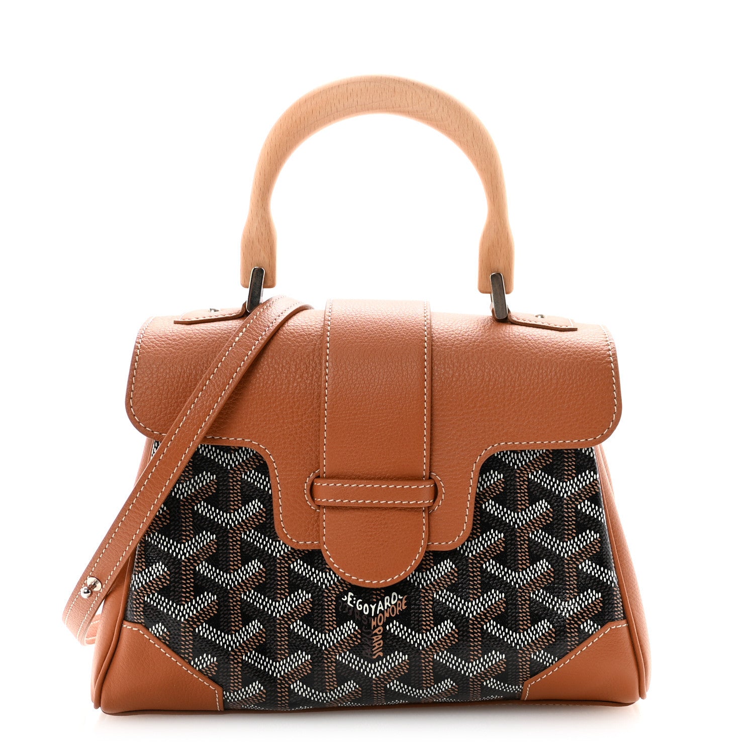 Goyard Goyardine Mini Saigon Black Gold 1 of 10