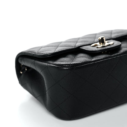 Chanel Caviar Quilted Mini Square Flap Black 9 of 13