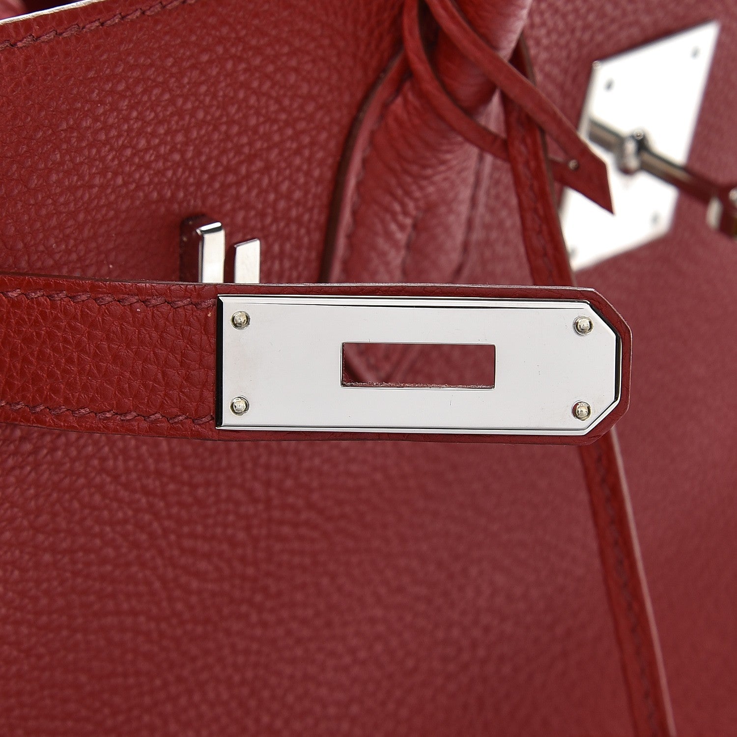 Hermes Togo Birkin 30 Rouge Garance 12 of 39