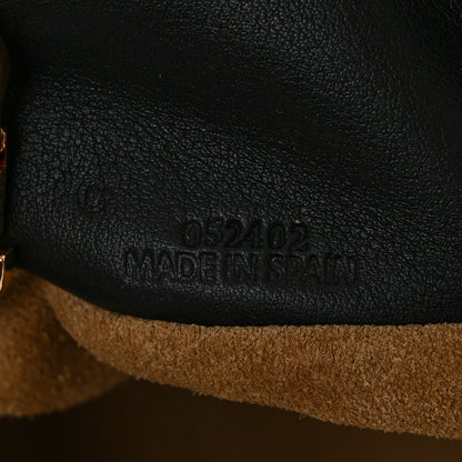 Loewe Calfskin Mini Flamenco Knot Clutch Black 7 of 11