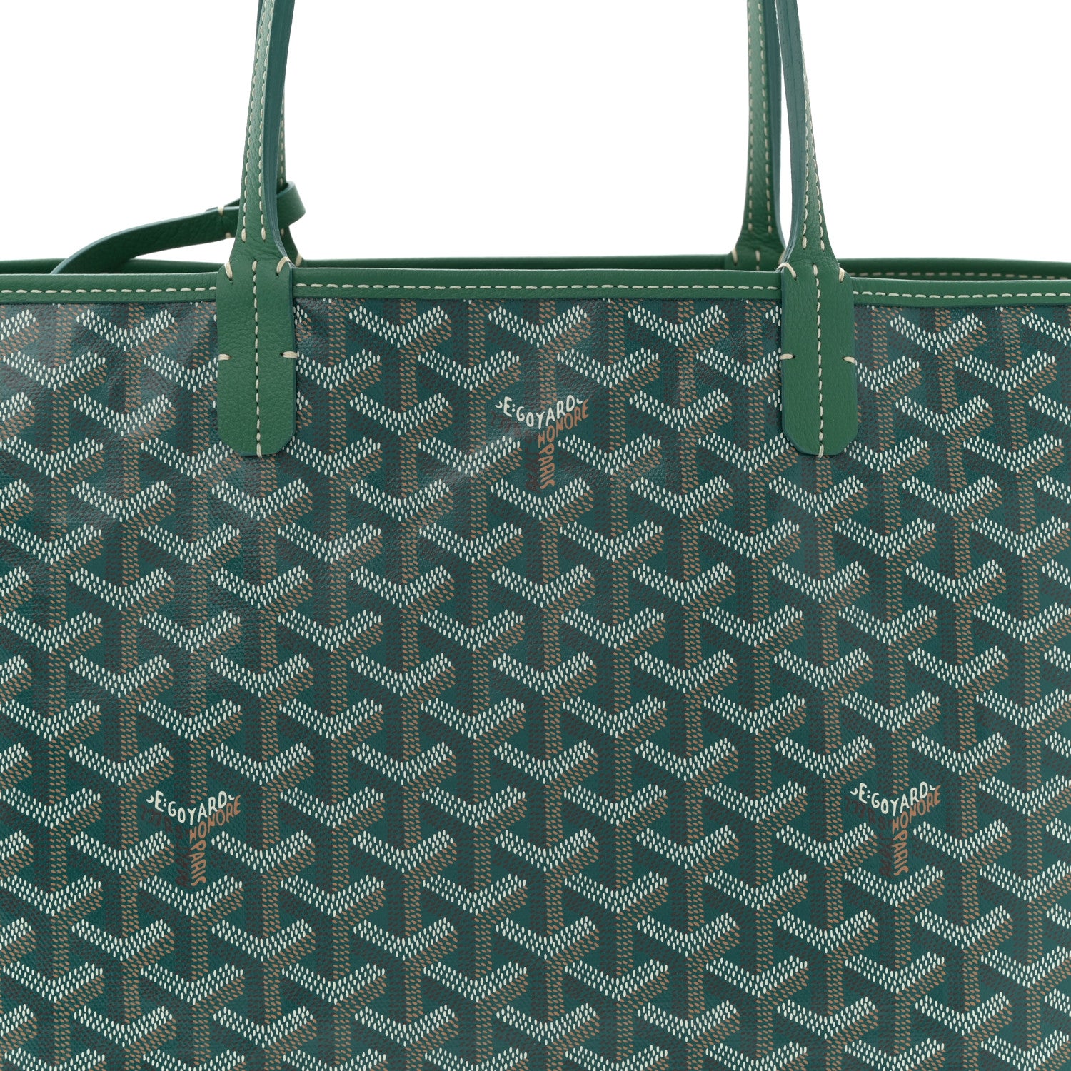 Goyard Goyardine Saint Louis PM Green 9 of 11