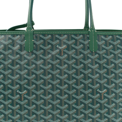 Goyard Goyardine Saint Louis PM Green 9 of 11
