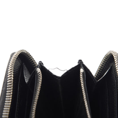 Givenchy Textured Coated Canvas 17 Print Travel Zipped Wallet Black 9 of 15