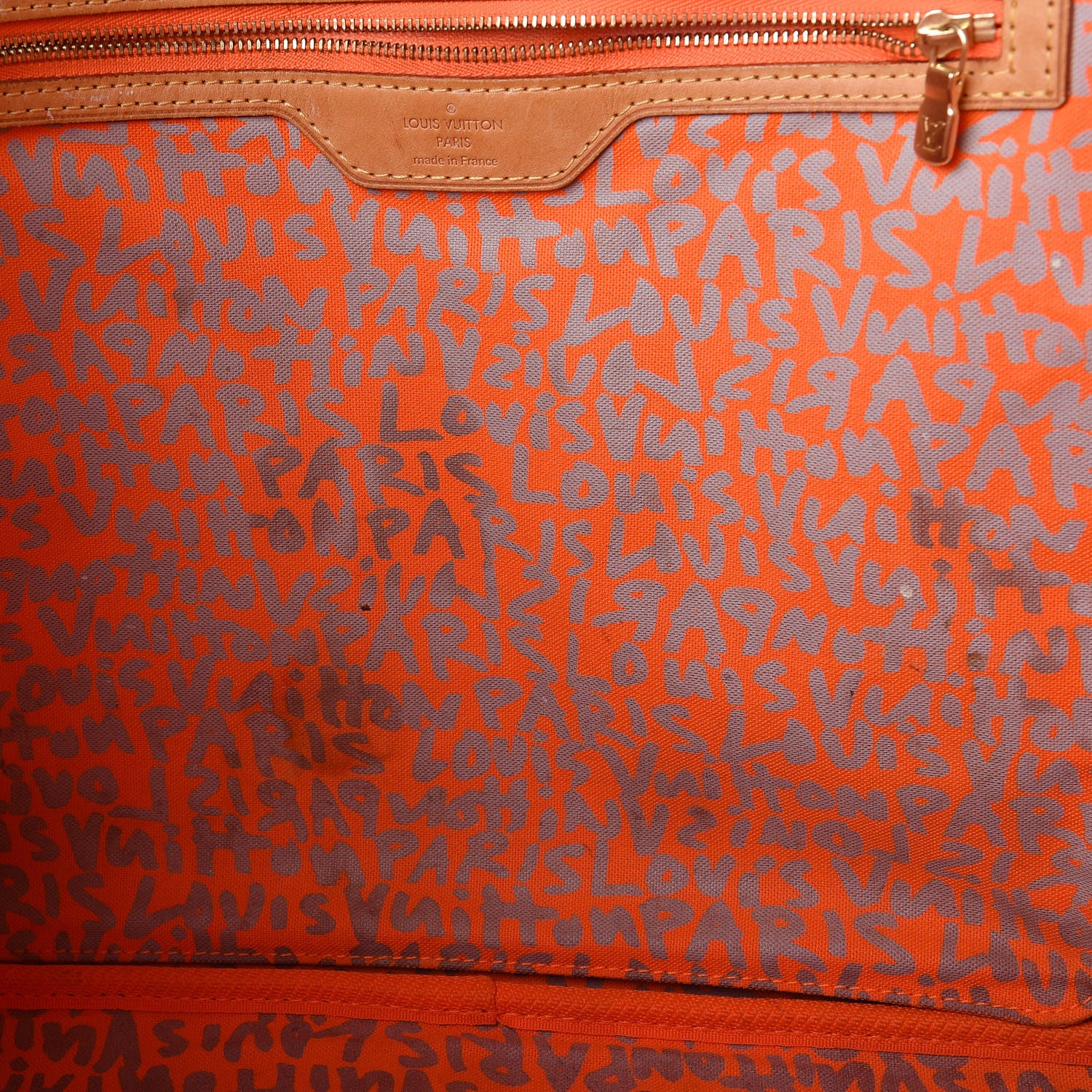 Louis Vuitton Monogram Graffiti Neverfull GM Orange 8 of 15