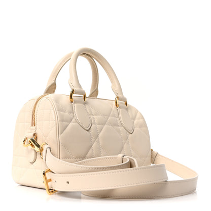 Christian Dior Calfskin Macrocannage Groove 20 Bag Dusty Ivory 3 of 10