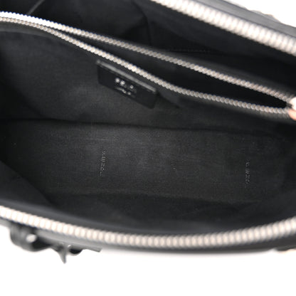 Fendi Vitello Dolce Medium By The Way Boston Bag Black 6 of 11