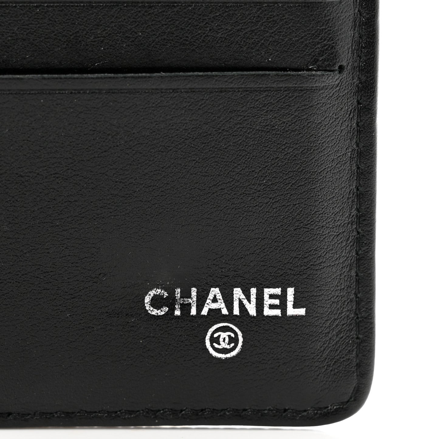 Caviar Timeless CC Large Gusset Flap Wallet Black
