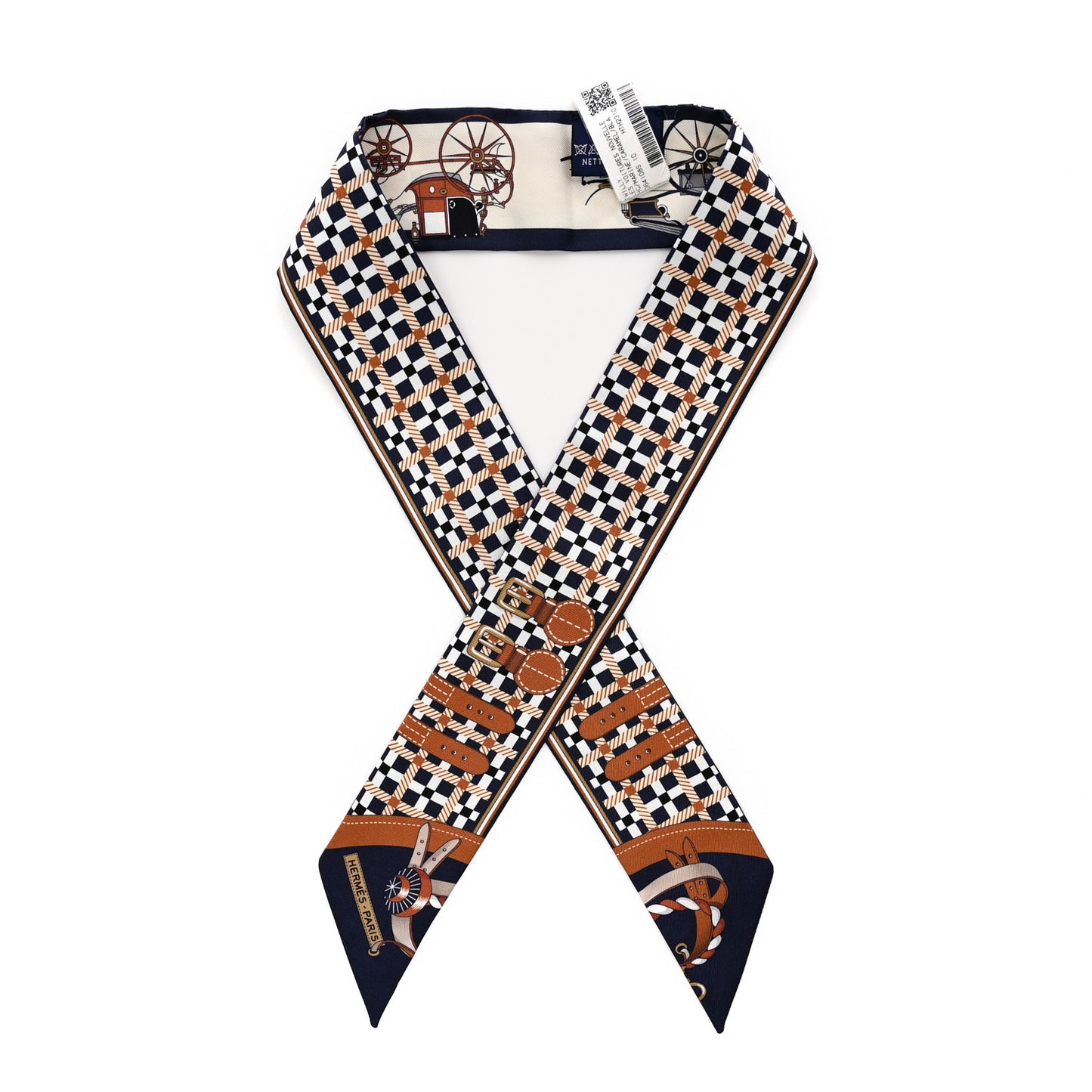 Silk Les Voitures Nouvelle Twilly Marine Caramel Black