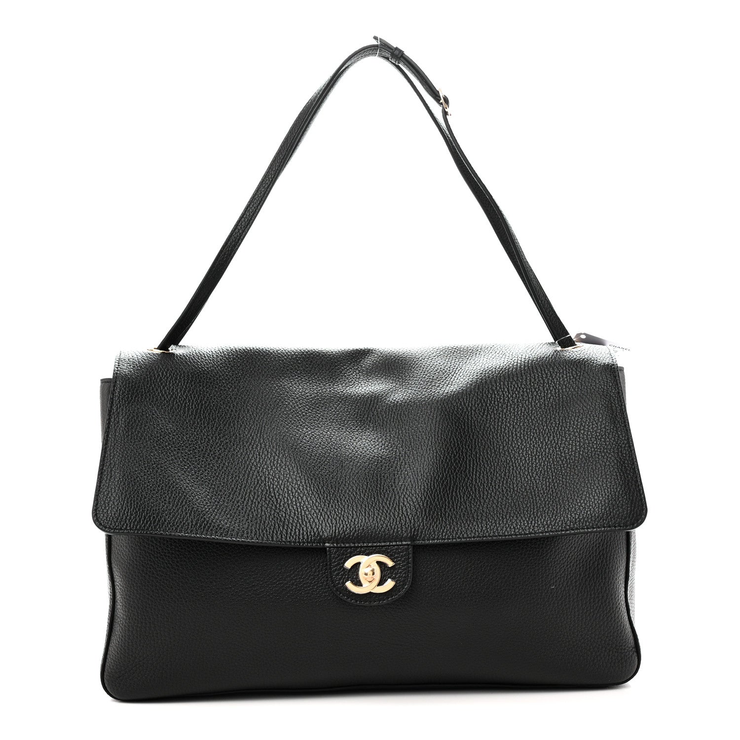 Chanel Grained Calfskin Souplissimo Maxi Flap Black 1 of 11