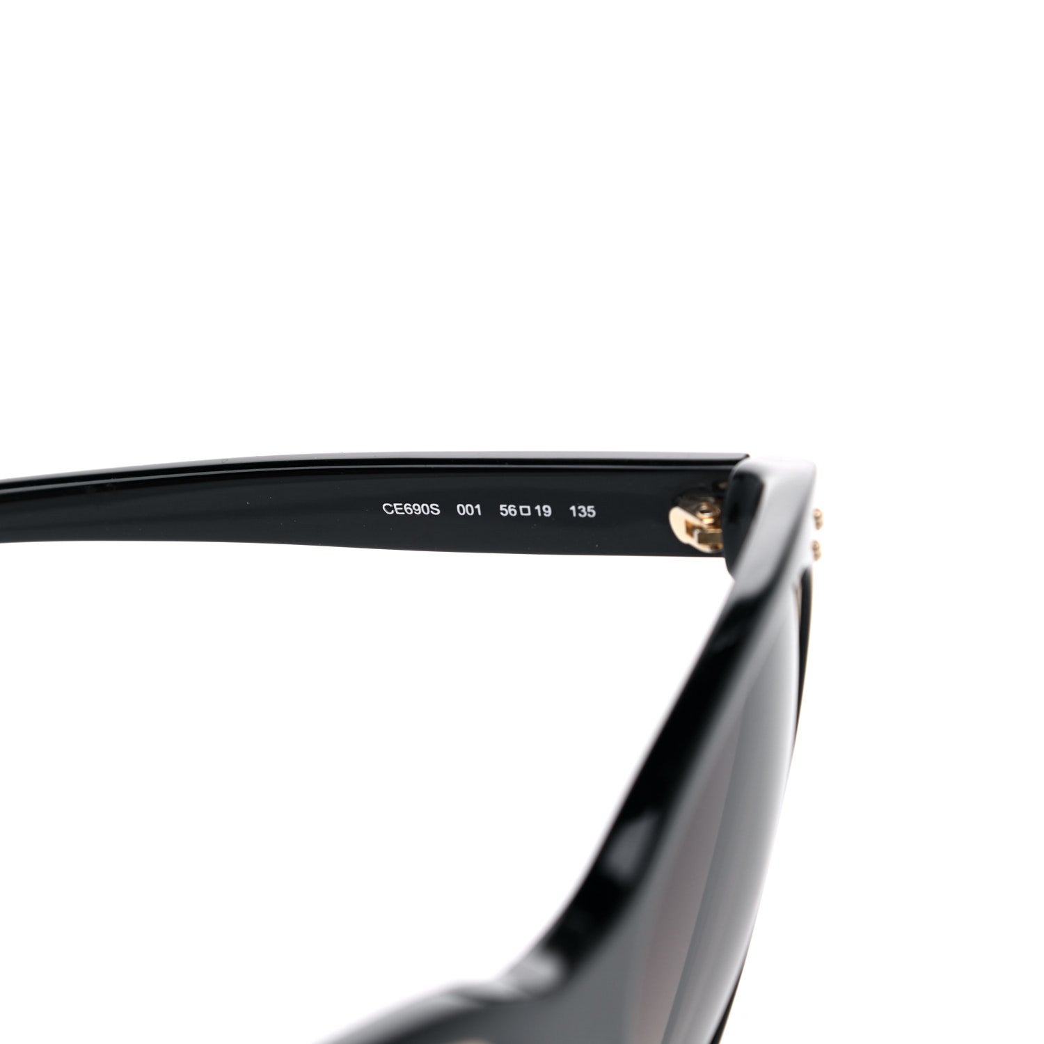 Chloe Oversized Round Sunglasses CE690S Black 5 of 7