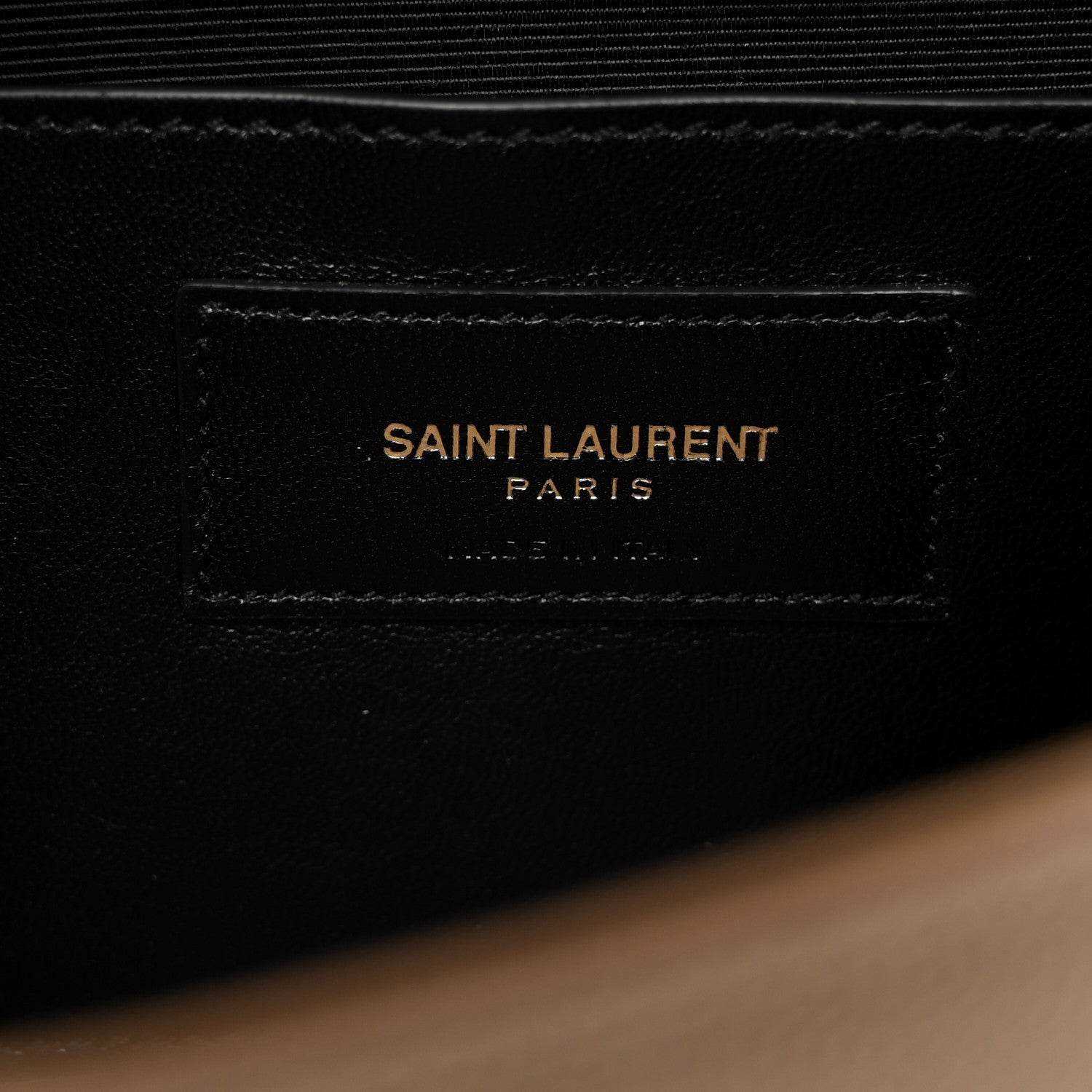 Saint Laurent Grain De Poudre Classic Monogram Cassandre Clutch Nude Powder 6 of 7