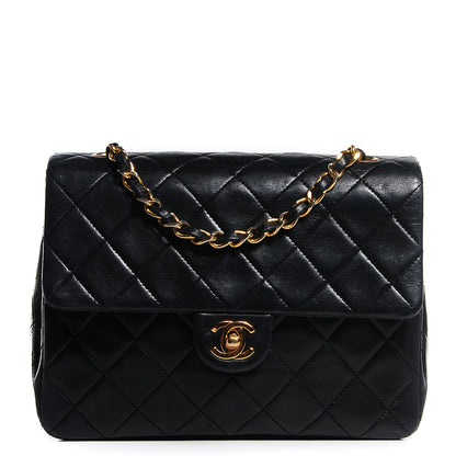 Chanel Lambskin Mini Single Flap Bag Black 1 of 11