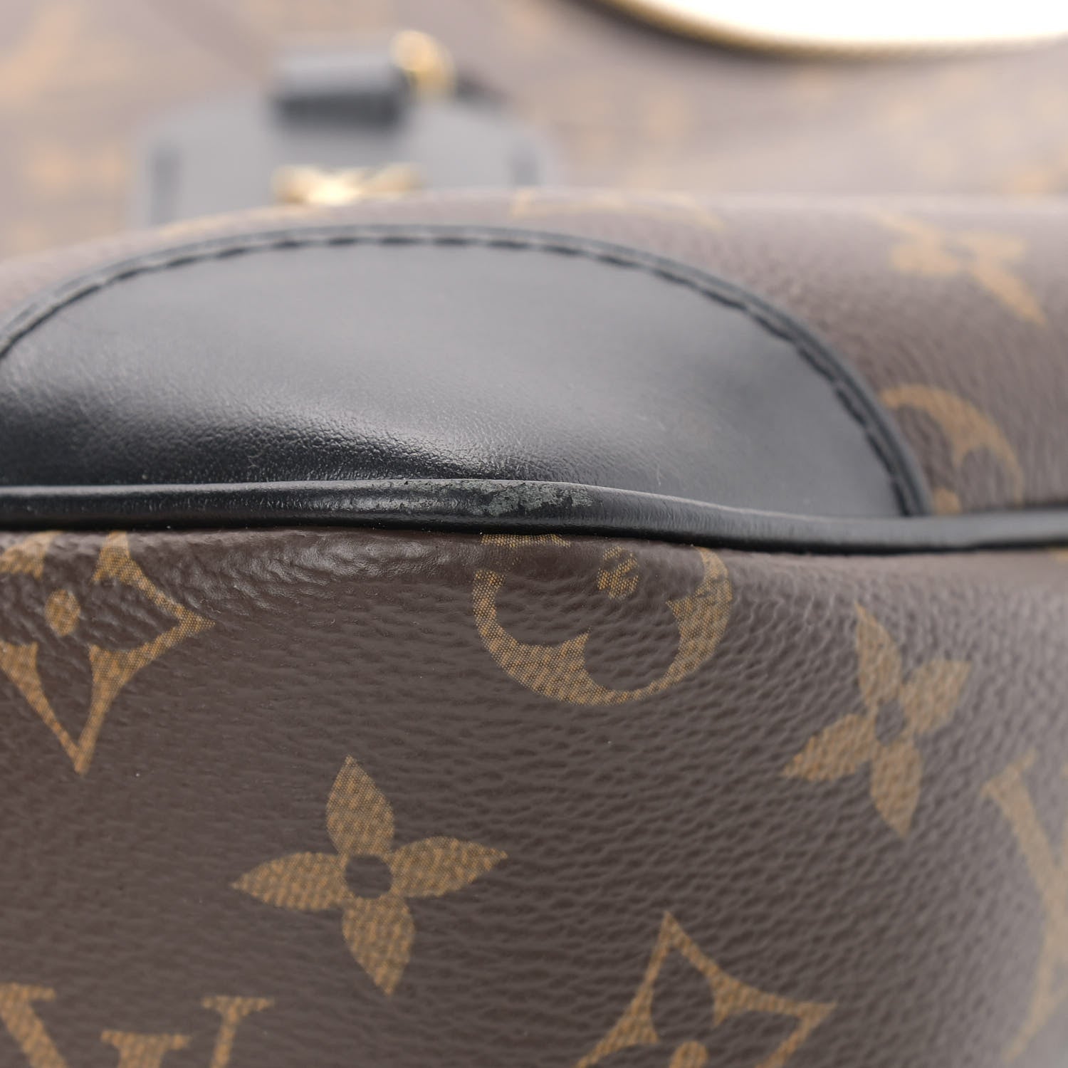 Louis Vuitton Monogram Odeon MM Black 8 of 16