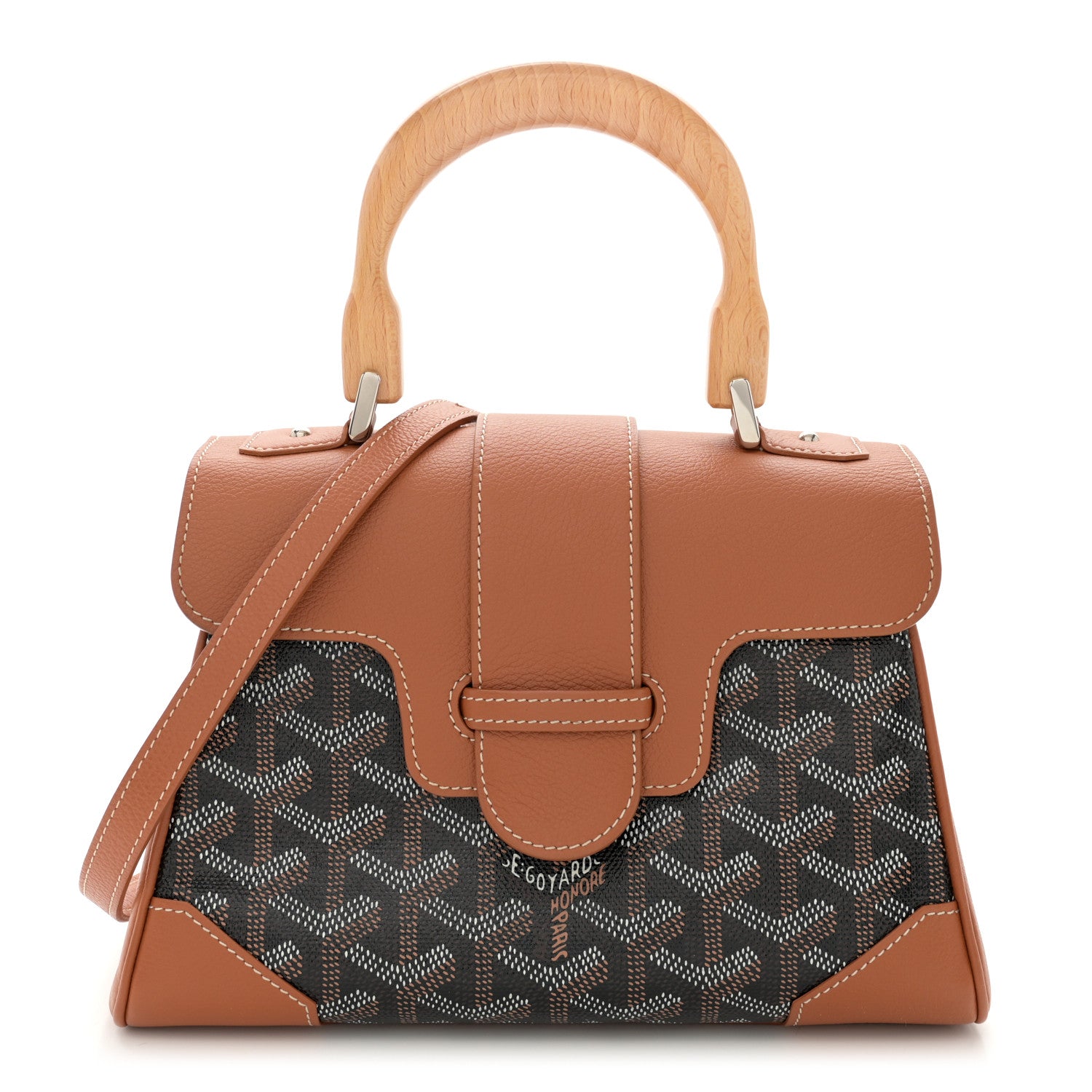 Goyard Goyardine Mini Saigon Black Gold 1 of 11