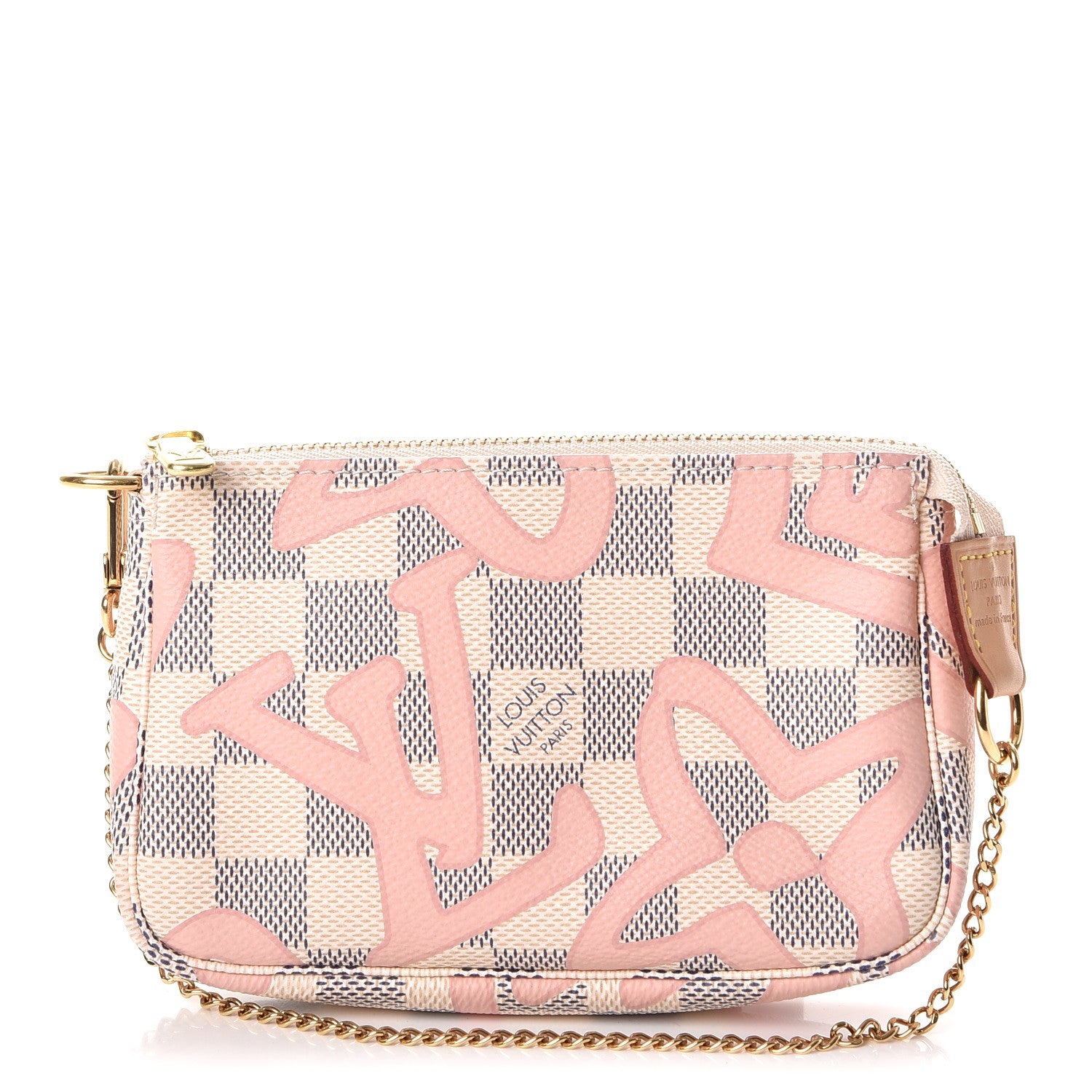 Louis Vuitton Damier Azur Tahitienne Mini Pochette Accessories 1 of 7
