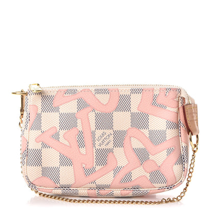 Louis Vuitton Damier Azur Tahitienne Mini Pochette Accessories 1 of 7