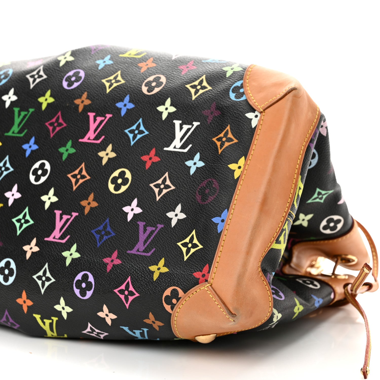 Louis Vuitton Monogram Multicolor Ursula Black 9 of 9