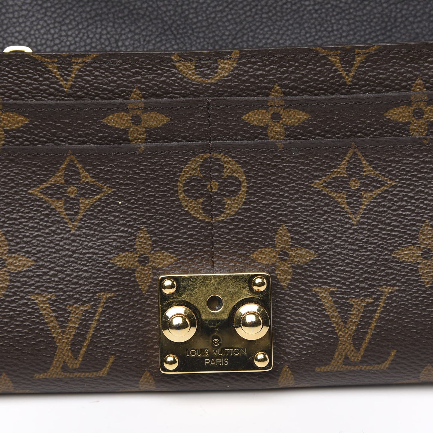 Monogram Pallas Wallet Black