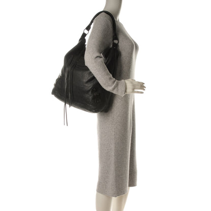 Balenciaga Agneau Classic Hardware Day Hobo Black 2 of 7