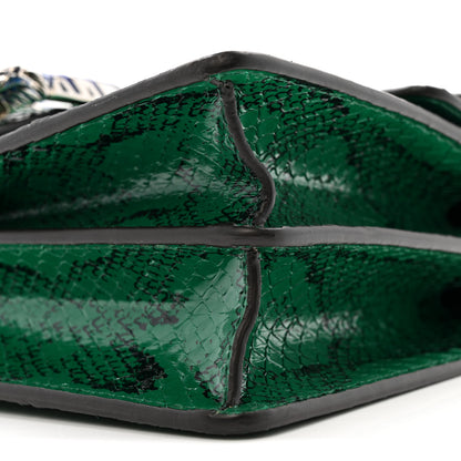 Gucci Snakeskin Small Dionysus Shoulder Bag Green 10 of 17