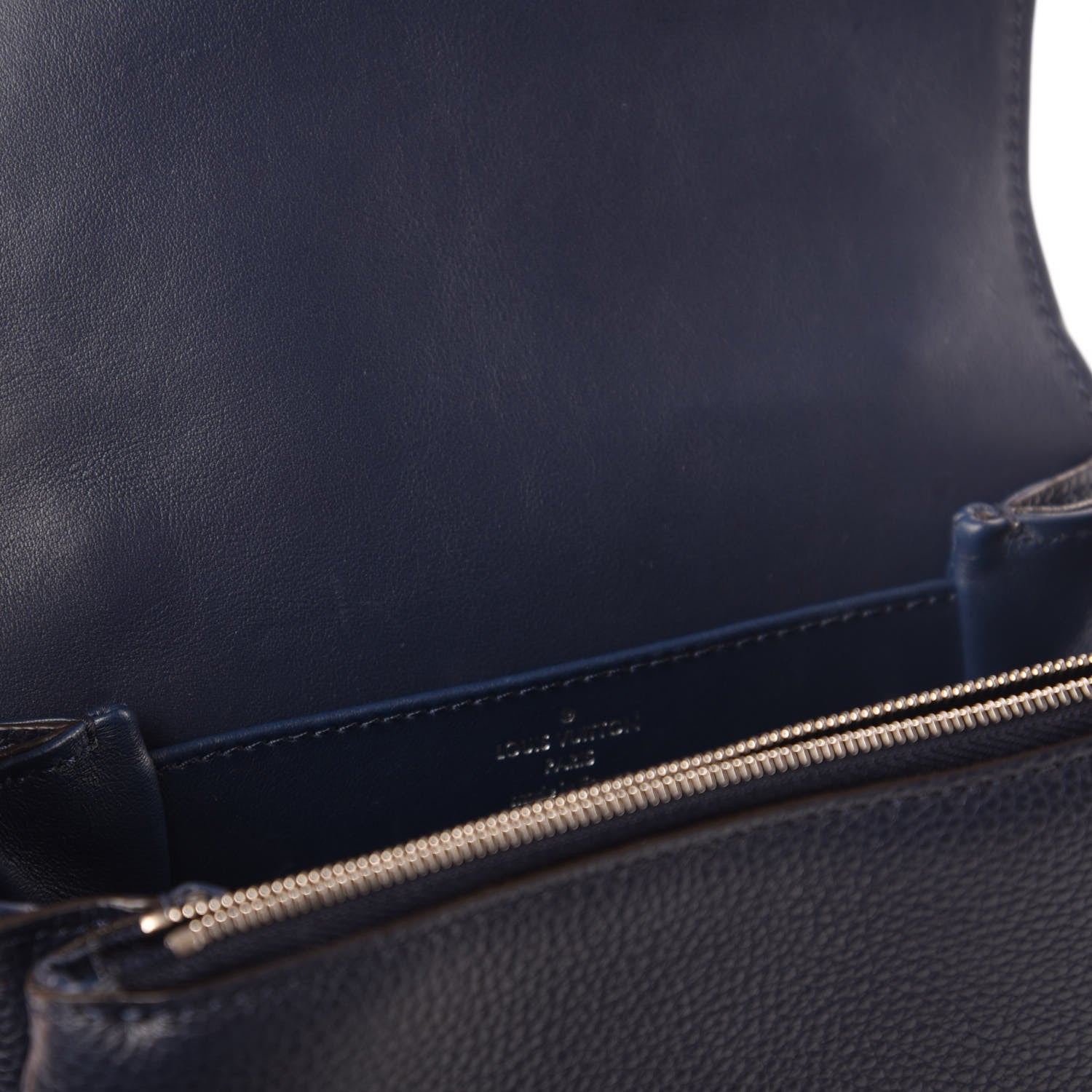 Louis Vuitton Grained Calfskin Vivienne NM Blue Marine 8 of 13