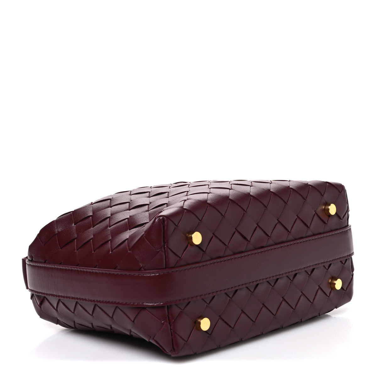 Bottega Veneta Calfskin Nappa Intrecciato Mini Wallace Barolo 4 of 10